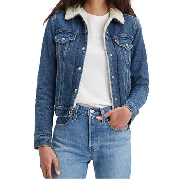 levis sherpa coat